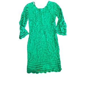 EUC Women’s Green Dress INC International Concepts (size 0)